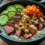Korean BBQ Steak Bowls: A Delicious and Easy Recipe to Try Tonight