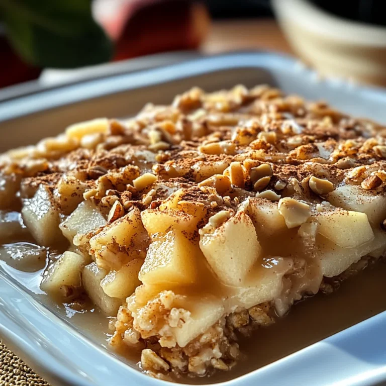 Oatmeal Apple Breakfast Bake