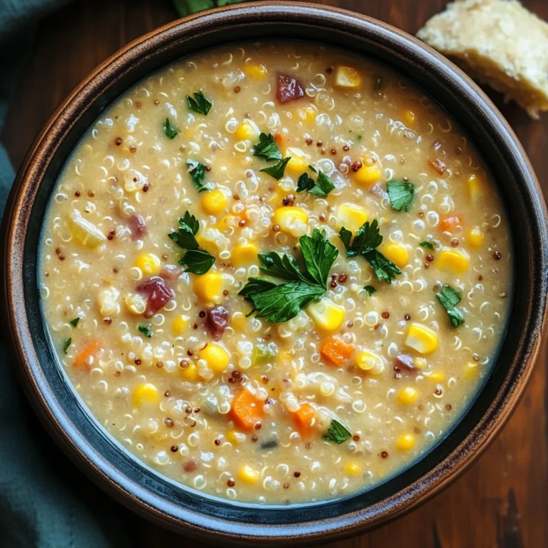 Quinoa Corn Chowder