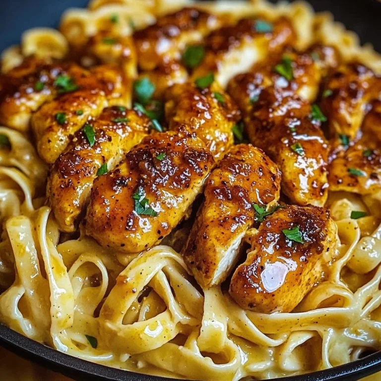 Spicy Cajun Honey Butter Chicken & Pasta