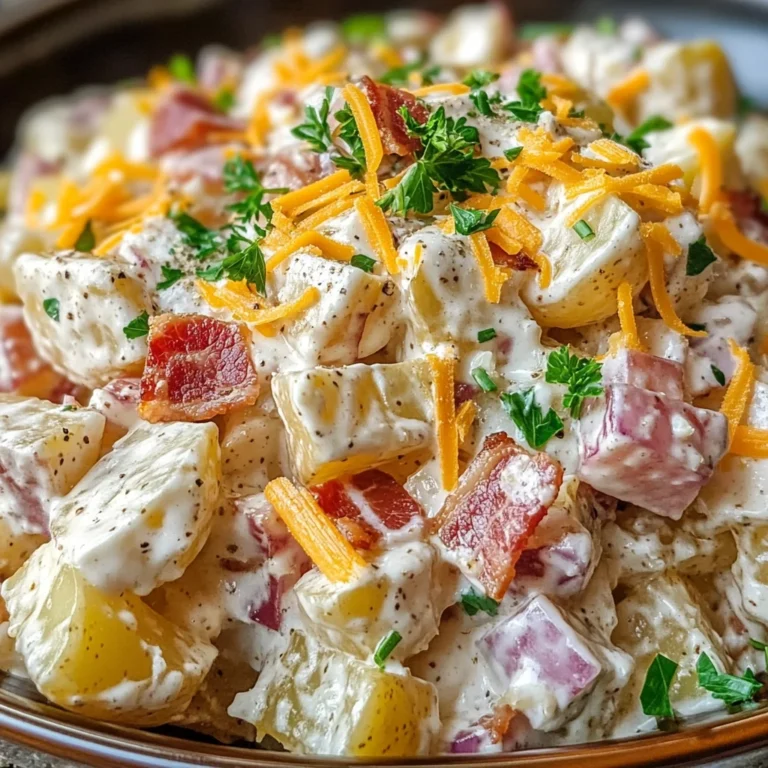 Steakhouse Potato Salad: A Creamy, Flavor-Packed Side Dish