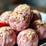 Strawberry Cheesecake Protein Balls