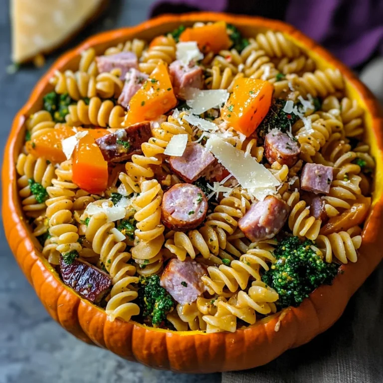 UpChuckin' Pumpkin Loaded Pasta Salad