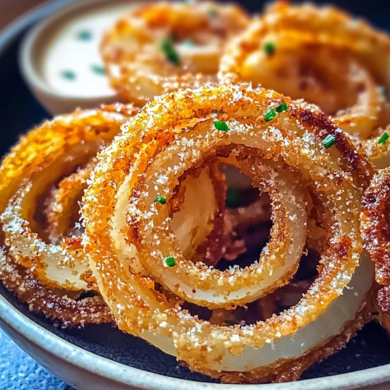 Viral High-Protein Keto Onion Rings Hack (No Breadcrumbs, No Frying!)