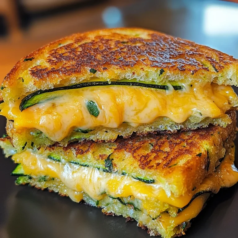 Zucchini Grilled Cheese