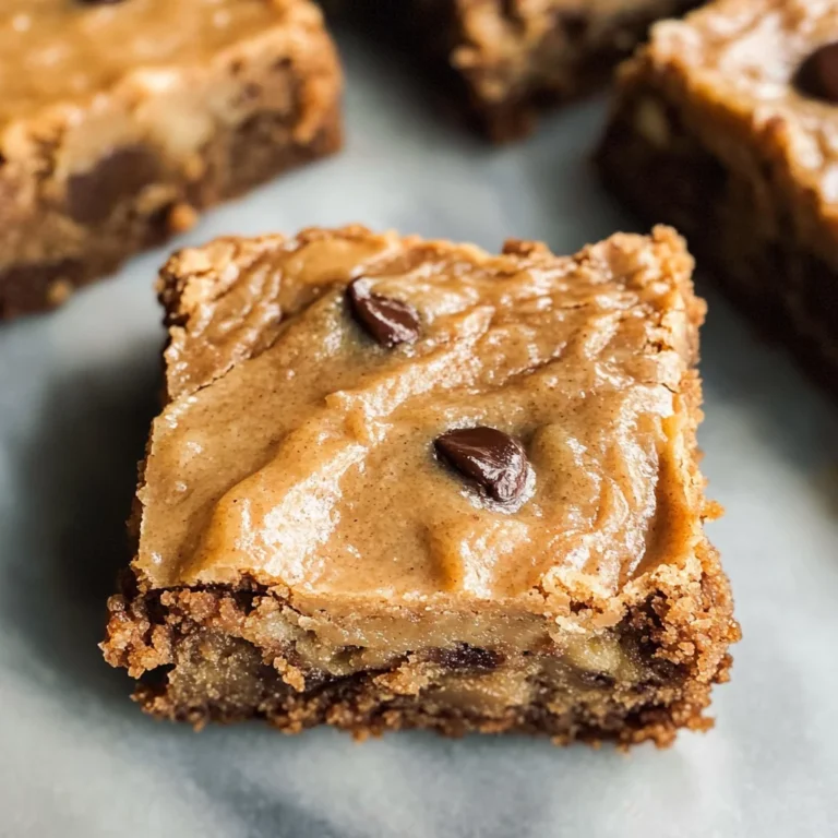 Banana Bread Blondies