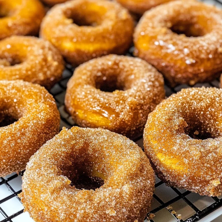 Easy Baked Pumpkin Donuts