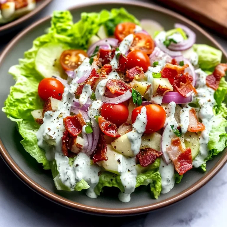 Easy Wedge Salad