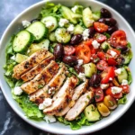 Greek Salad with Chicken