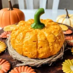 Pumpkin Shaped Cheese Ball