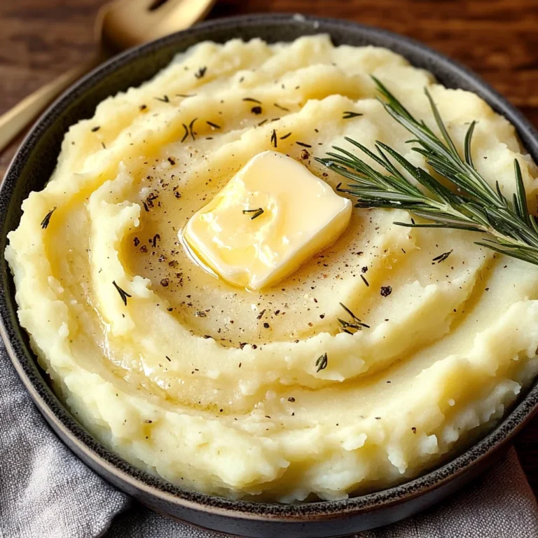 Rosemary Garlic Mashed Potatoes