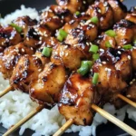 Teriyaki Chicken Skewers