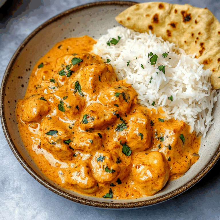 Quick & Easy Homemade Butter Chicken Recipe